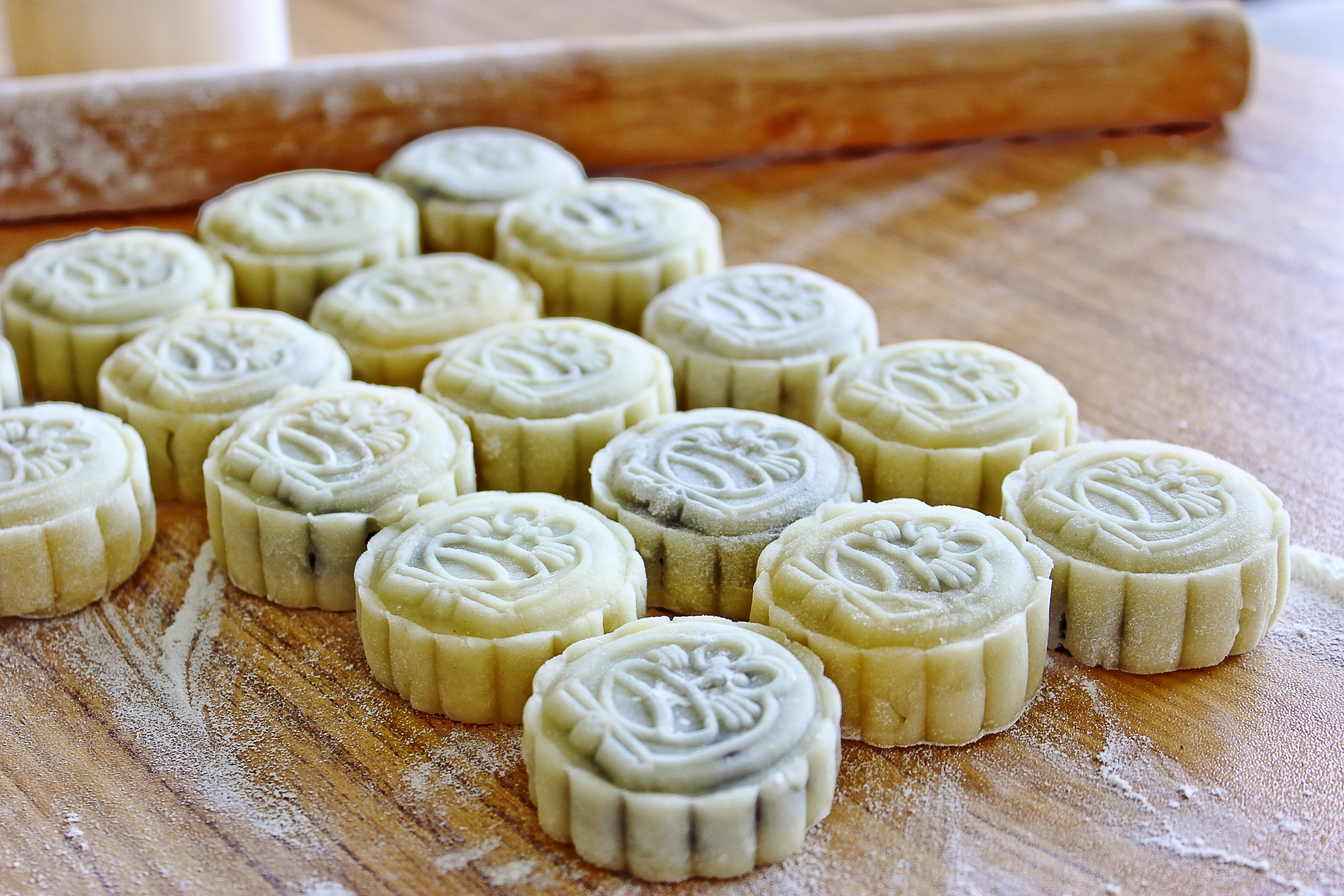 snow-skin mooncakes